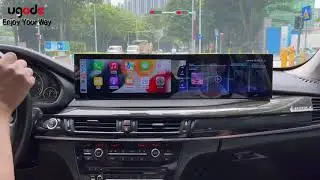 Incredible Upgrade: BMW X5/X6 12.3-Inch Dual Screen