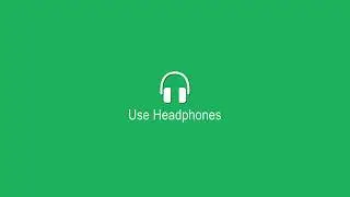 use headphones green screen no copyright