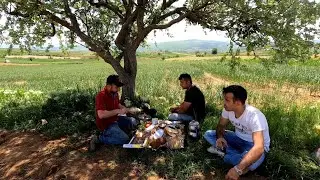 BUGÜN KIRDAYIZ   GÜNDELİK İŞLER  KÖYDE YAŞAM TÜRKİYE GÜNLÜK VLOG