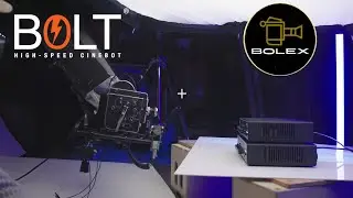 We put our BOLEX 16MM film camera from 1959 on our CAMERA ROBOT!