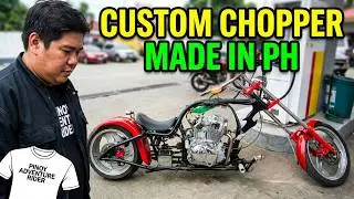 Custom Underbone Chopper spotted @Tanay,Philippines
