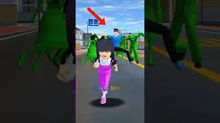 ayah melindungi mio dari zombie ⁉️😱 #sakuraschoolsimulator #shorts #sss #sakura