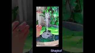 Solar Fountain Pump Water Pump With 6 Nozzles For Bird Bath Ponds Garden