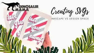 Inkscape SVG Tutorial | How to Make an SVG File in Inkscape VS Cricut Design Space | Learn Inkscape