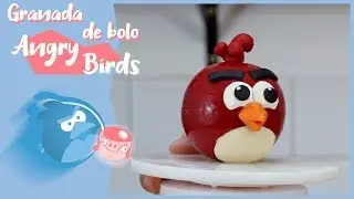 BOLO COM CHOCOLATE DE MODELAR
