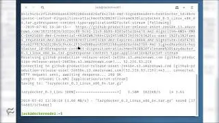 LazyDocker is a user-friendly terminal GUI for Docker