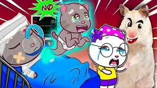 First Time Hamster Went to the Hospital | Cartoon Hamster by 햄스터 Maze