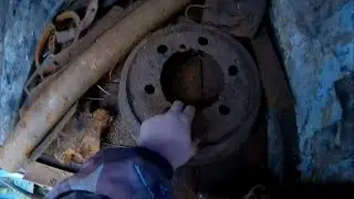 Коп металлолома.Копаем около заправки ГСМ