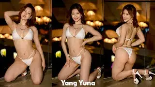 [4K] Fitness model 'Yang Yuna(양유나)' vertical fancam @WULOP KOREA(월럽 코리아) pool party
