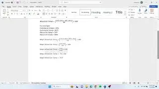 Mixed Air Formula Example 3