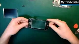 Miten korjata Galaxy Fame S6810 -puhelimen näytön lasi ja kosketusnäyttö