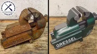Rusty Deadlocked Vice - Perfect Restoration