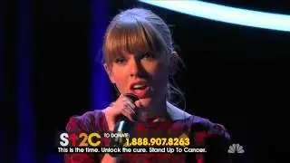 Taylor Swift - Ronan - Stand Up 2 Cancer -