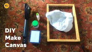 DIY How to make a canvas