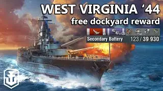 You Can Get This Ship For Free Next Dockyard! (West Virginia '44)