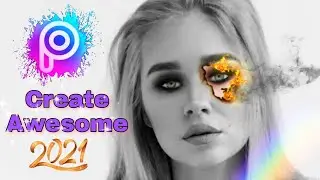 PicsArt Burning  Effect 2021|| Fire Face Editing || Editing 2021