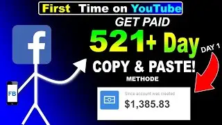 Earn $500 Daily From Facebook Using Copy Paste Method!