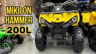 MIKILON Hammer 200L PRO / YOUR FRIEND IN THE FOREST AND MUD