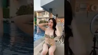 Tik tok viral Asia girl hot bikini 👙
