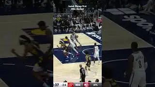 Isaiah Wongs first NBA Bucket!!
