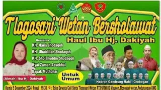 TLOGOSARI WETAN BERSHOLAWAT BERSAMA HADROH RINDU NABI SEMARANG 5 Desember 2024 part 1