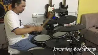 Greenday -Redundant drum cover