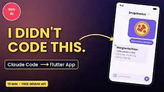 I Built a Flutter AI Chatbot with Claude Code in 10 Minutes - No Code Experience Required