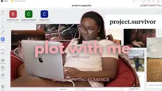 cozy writing vlog | plotting my debut small town romance novel 🎀☕️🧸💻