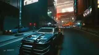 Cyberpunk 2077 I steal a police car