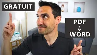 Comment convertir pdf en word - modifier un fichier PDF