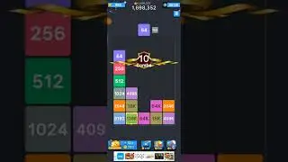 drop merge number puzzle