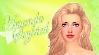 CELEBRIDADES// CREANDO A AMANDA SEYFRIED + CC// LOS SIMS 4