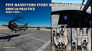 DCS - Want to be a better helicopter pilot, practice these 5 maneuvers