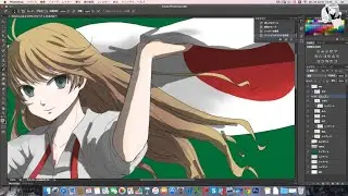 Аниме Арт Женской Версии Шамова Дмитрия / Shamov Dmitry Female Version Art