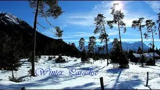 Winter Waterfalls Farchant 2019 Kuhfluchtwasserfälle Bavaria Alps Winter Paradise