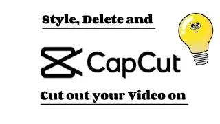 How to Style and cut out your video on Capcut #trending #viral