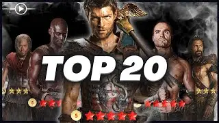 TOP 20 GUERREIROS em SPARTACUS | OS MELHORES COMBATENTES DA SÉRIE