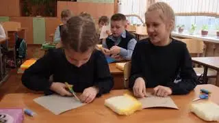 Занятие в ГПД «Техника «Изонить»  «Снежинка»