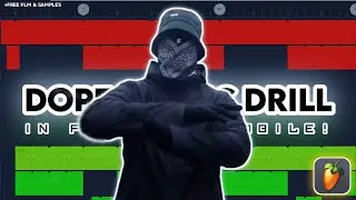 Making a Dope Ethnic Drill in FL Studio Mobile! (Free FLM & Samples)