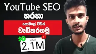 How to Get More Organic Views from YouTube SEO ? | YouTube SEO Sinhala 2023