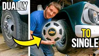 Which Looks BETTER? DUALLY TO SINGLE WHEEL Conversion: Frame Swapped C20