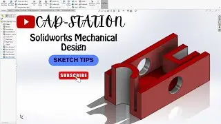 Solidworks tutorial for beginners || Mechanical engineering design