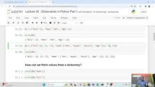 Mega Video | Lecture 30 | Dictionary in Python Part I