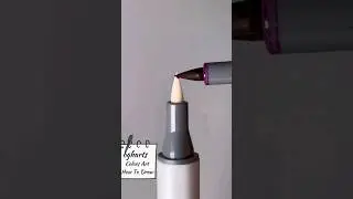 #Ramadan2024 #ViralBeauty #speed 3' Color Brush Tip!✍🏻. #drawing #art #pencil #discover #fyp #shorts