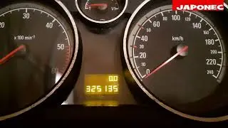 Opel Astra H Insp reset with Op-Com