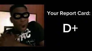 Mr Incredible becoming scared based on your report card