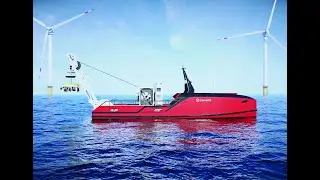 L3Harris USV System - C-Worker 15 - Offshore Animation