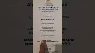 Perbedaan sertifikat Ahli K3 umum BNSP dengan sertifikat K3 Umum BNSP level operator