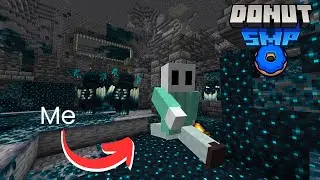 Escaping from Minecraft's Scariest mob | Donut smp