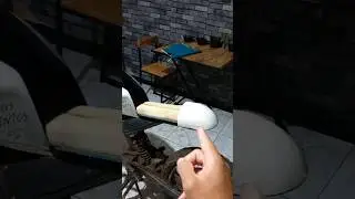 rabeta com cano PVC 